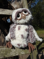 Funny Furry owl