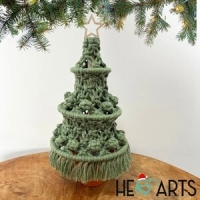 Mini kerstboom macramépakket