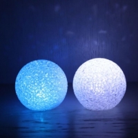 LED lichtbal wit en multicolor