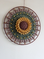 Mandala Sunflower 25 cm en 40 cm