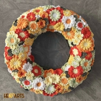 Bloemenkrans haakpakket