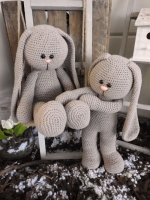 XXL Funny Bunny basic taupe