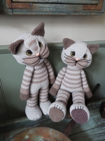 XXL Funny Pussycat basic grijs